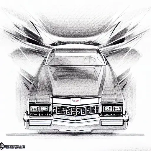 Cadillac Car Fletwood 1985