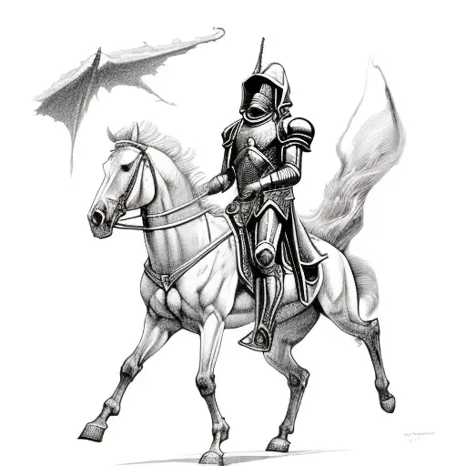 Four Horseman Of The Apocalypse Foreground To Background Layers