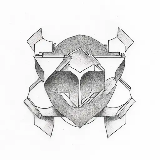 A Minimalist Tattoo Symbolizing The Love For Life's Unexpected Joys