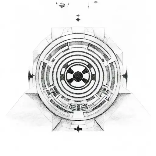 Star Wars With The Empire And Republic Symbol