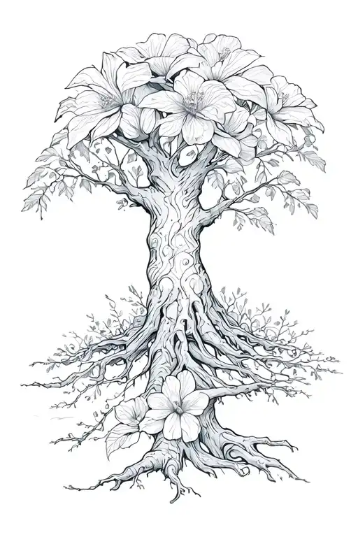 Human Nature Trees Flowers