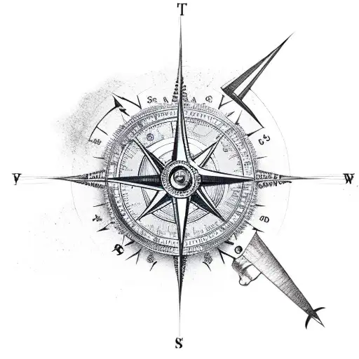 Ship Whit Compass