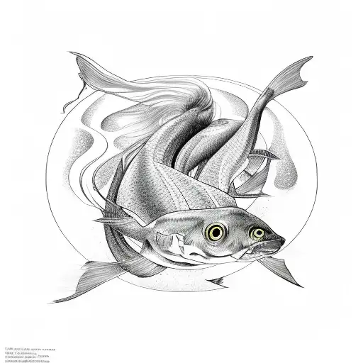 Pisces Zodiac Sign With A Name Dara