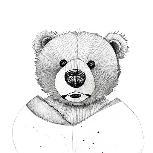 Teddy Bear With Sprocket