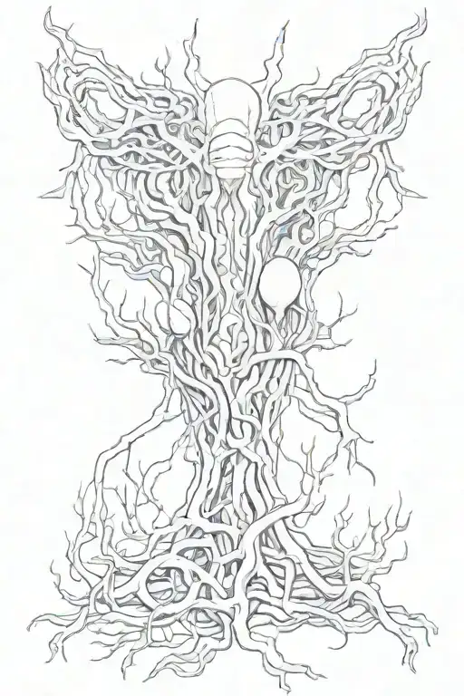 Root Growing With Hr Giger Bioorganic