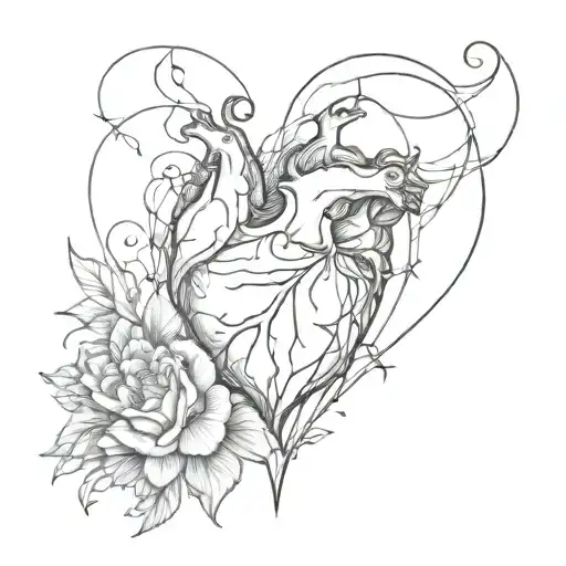 Always Love First With A Heart Shape