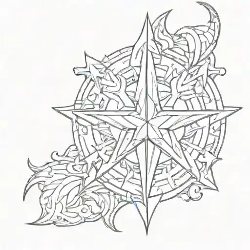 Star Guardians Embleme In Gothic Style