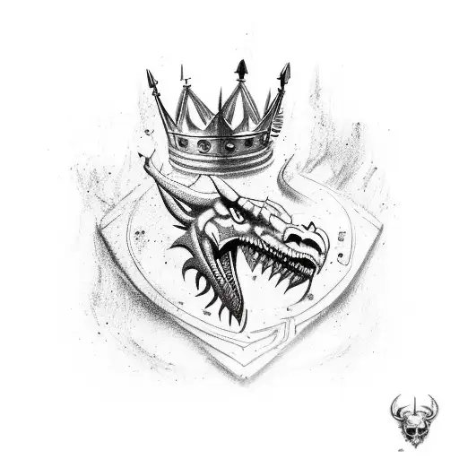 Drako Pistol With 5 Point Crown