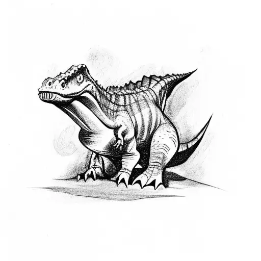 Small Dinosaur From Jurassic Park