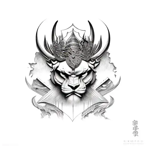 Symbol That Shows Pain And Strength