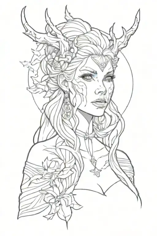 Nordic Witch Strong Woman