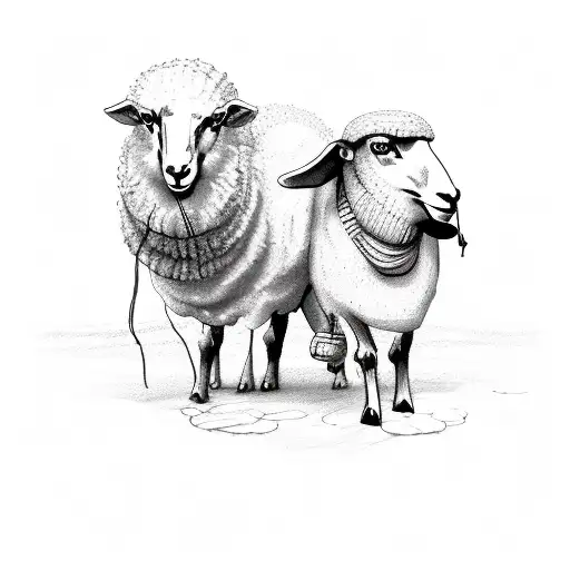 Jesus Leaving 99 Sheep's