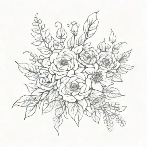 January May September November Birth Month Bouqet