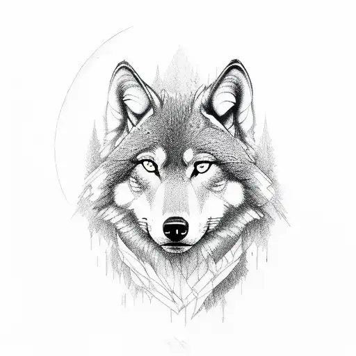 The Name Malaya With A Wolf