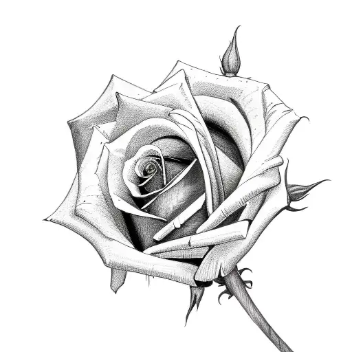 Rose With An Arrow