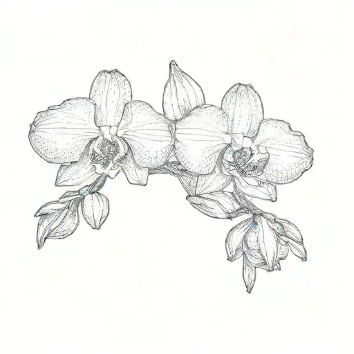 Singapore Orchid Post Stamp