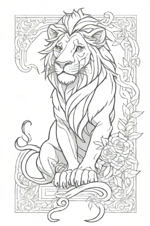 Simba Lion King Incorporated Within V