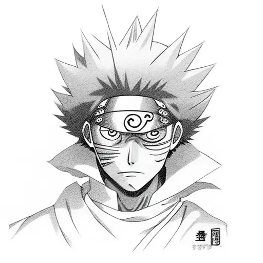 Obito From Naruto And Zoro Face