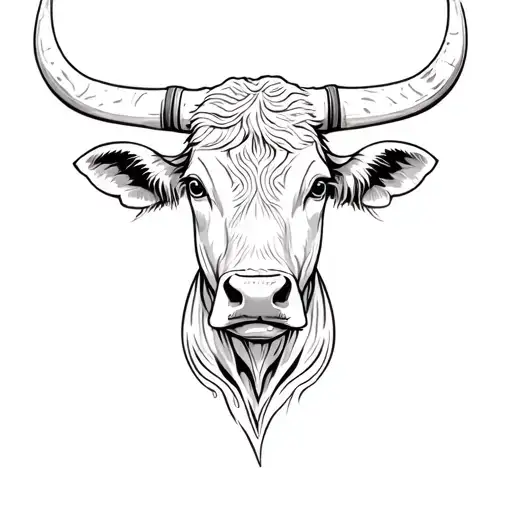 Cow Head Without Horns