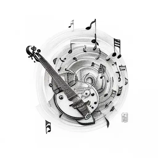 Music Themed Tatttoo