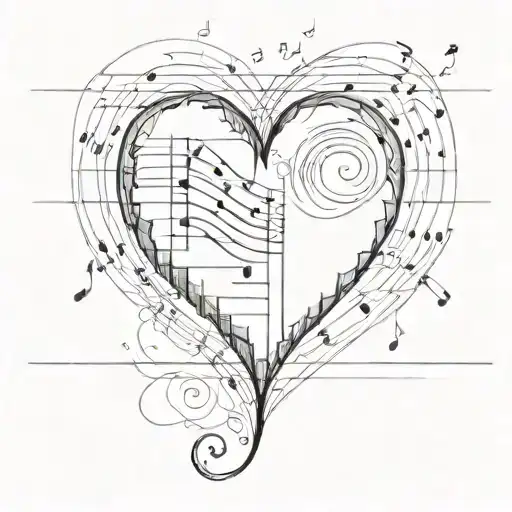 Heart On A Music Sheet