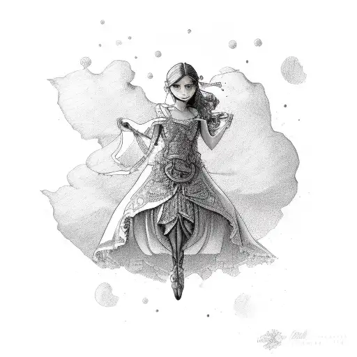 Little Dress That Flies In The Wind