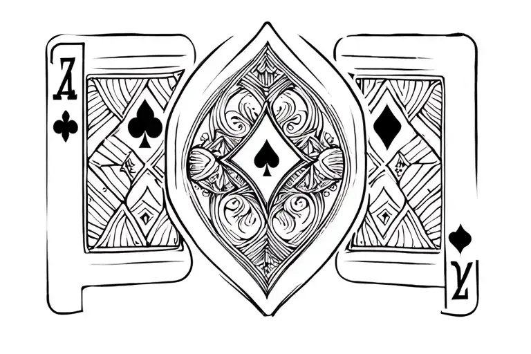 Simple Poker Card 7 Of Diamonds