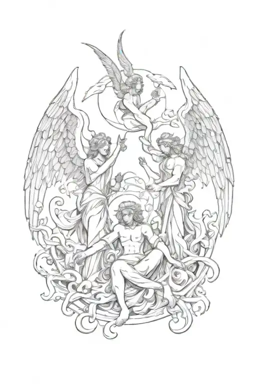 Angels Justice Demons Between Heaven And Hell