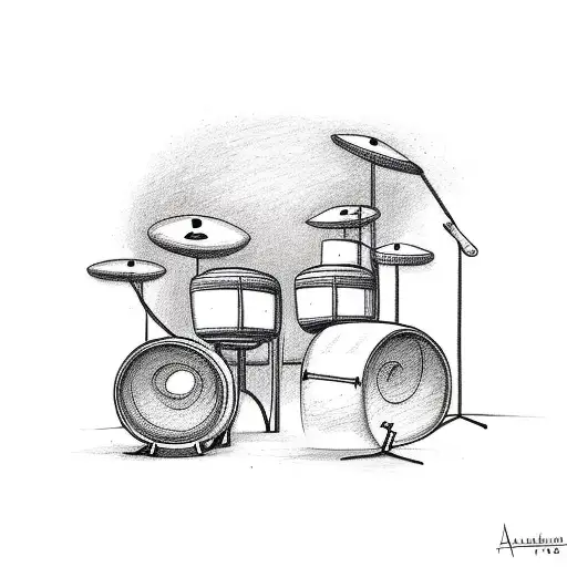 Animal Playing Drums