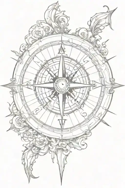 Compass Over The Knee