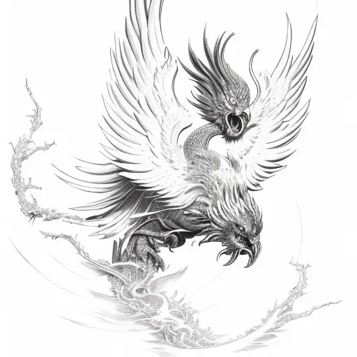 Japanese Phoenix Rising From The Forerunner Ashes