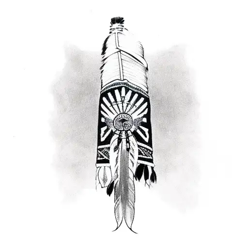 Native American Lacorsse Stick