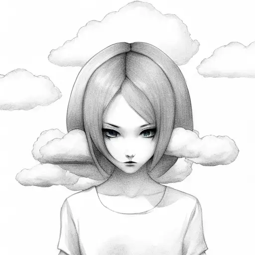 Cloud With Girl