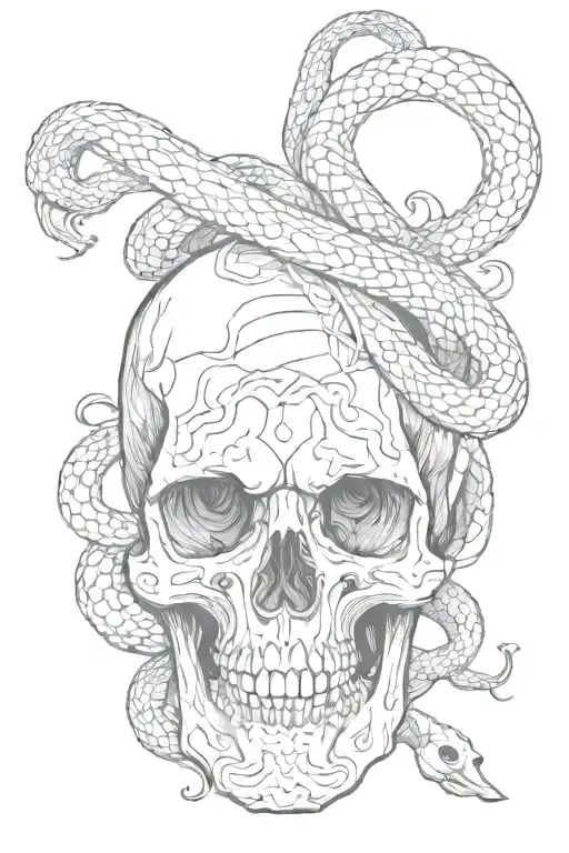 Skull Kills Snake