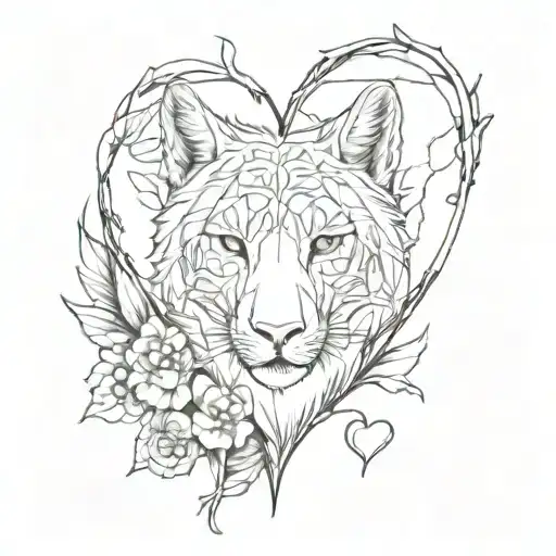Wild Animal Broken Heart