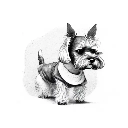 Dog Miniature Schnauzer