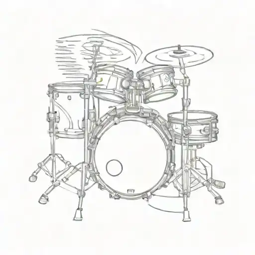 Very Abstract Colombian Drum Set