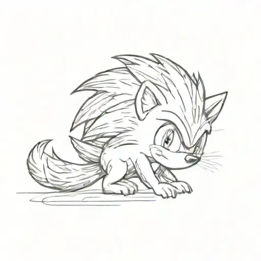 Baby Sonic The Hedgehog