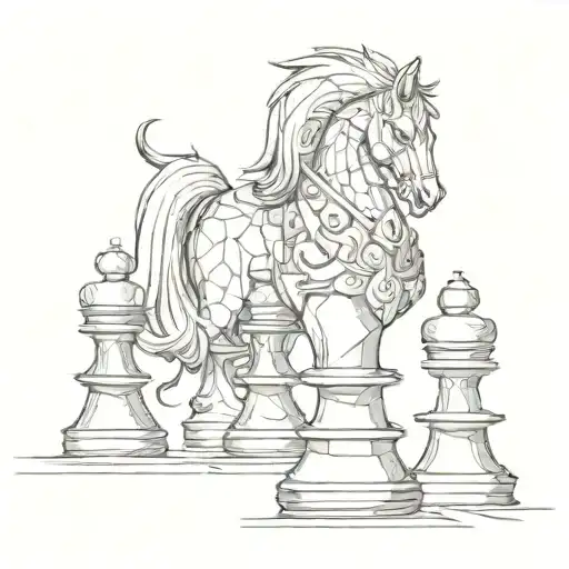 Chess Knight Piece