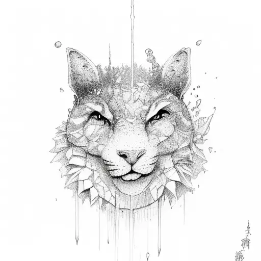 Waterfall And Nature