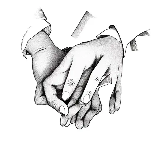 Hands Opening A Book