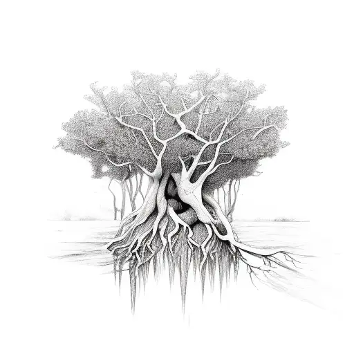 Water Connecting To Roots