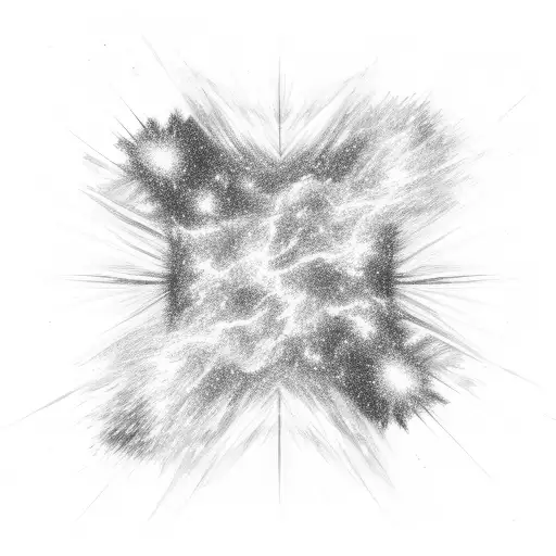 Electric Fire Reaching Galaxy