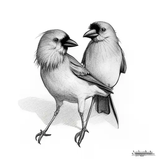 Funny Crows Doing Things Anklet