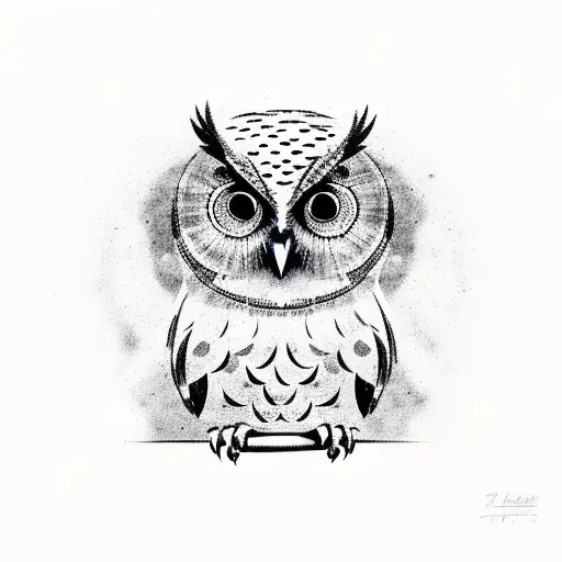 Owl Stuck In Reality