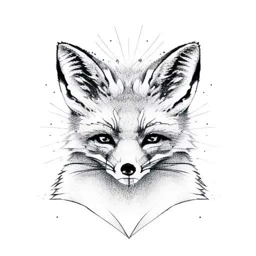 Stretching Naughty Fox