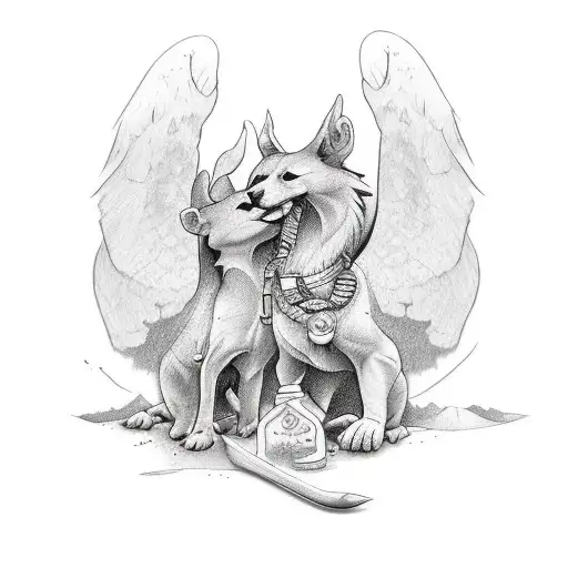 Memorial Tattoo For Twin Boys