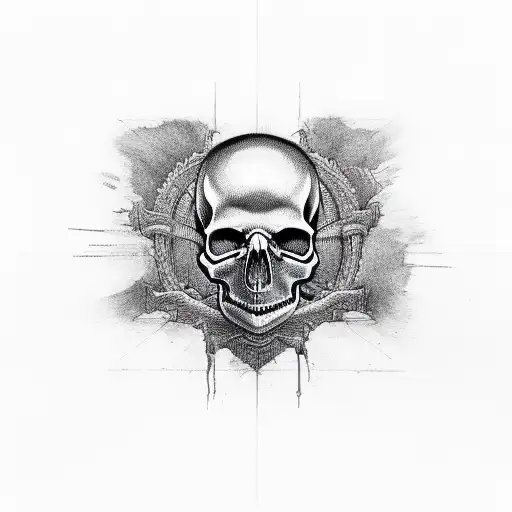 System Of A Down Mesmorise Album Cover Skull