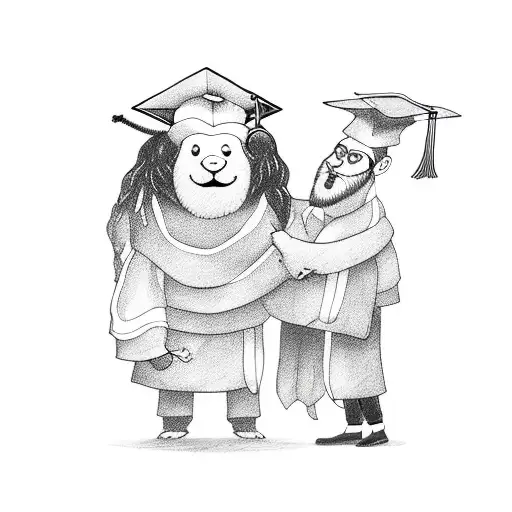 Graduation Boy With Mom And Dad