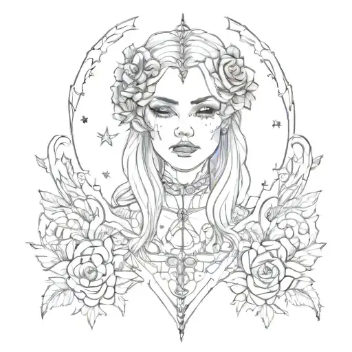 Gothic Women Self Love Freedom